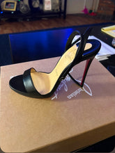 Load image into Gallery viewer, Christian Louboutin Queen 120 Black Heels(38)/(US7.5)
