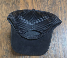 Load image into Gallery viewer, OFF PAPER Black Suede Face SnapBack
