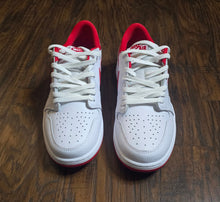 Load image into Gallery viewer, Nike Air Jordan 1 Low OG White University Red Shoes(Mens13)
