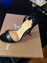 Load image into Gallery viewer, Christian Louboutin Queen 120 Black Heels(38)/(US7.5)
