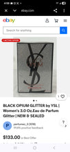 Load image into Gallery viewer, Yves Saint Laurent Black Opium Glitter Perfume
