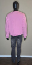 Load image into Gallery viewer, Gucci Pink Unisex Logo Letter Cat Print Old Broken Hole Cotton Sweatshirt(MensLrg175/100A)

