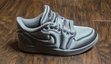 Load image into Gallery viewer, Nike Air Jordan 1 Low Method of Make Satin Medium Grey Shoes(Size8)
